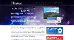 Desktop Screenshot of chris-tv.com