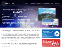 Tablet Screenshot of chris-tv.com
